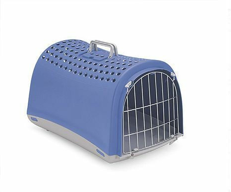 Imac Blue Dog Transport Cage 50x32x34.5cm