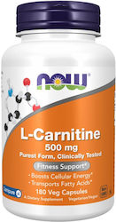 Now Foods L-Carnitine 500mg with Flavor Energy ...