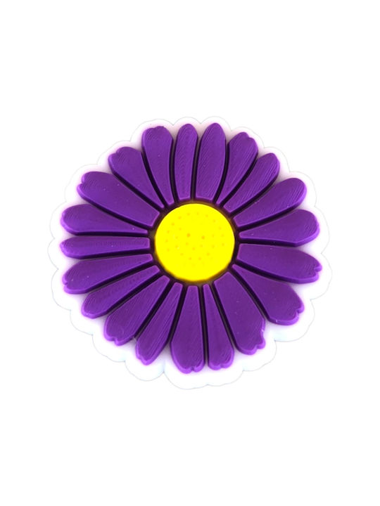 Jibbitz Decorative Shoe Flower Purple