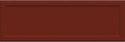 Ravenna Fregio Red Brown Glossy Πλακάκι Δαπέδου / Τοίχου Εσωτερικού Χώρου Κεραμικό Γυαλιστερό 30x10cm Κόκκινο