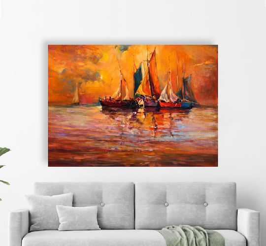 I-gallery Gemälde auf Leinwand 90x60cm