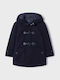 Kids' Coat Montgomery Short with Hood Navy Blue