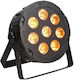 Light4me Moving Light Spot LED PAR DMX PENTA MKII RGBWA