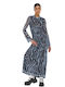 Tommy Hilfiger Καλοκαιρινό Mini Φόρεμα Animal Print