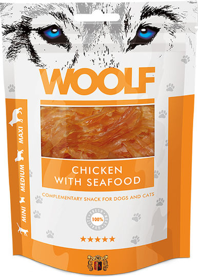 Woolf Katzenleckerlis mit Huhn für Katze 100g