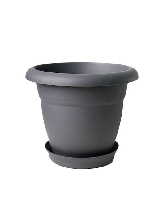 Micplast No 88 Flower Pot 49x41cm Charcoal 88-ANTHRACITE