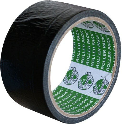 Roller Pack Самозалепваща Лента за тъкани Черен 48ммx10м 1бр