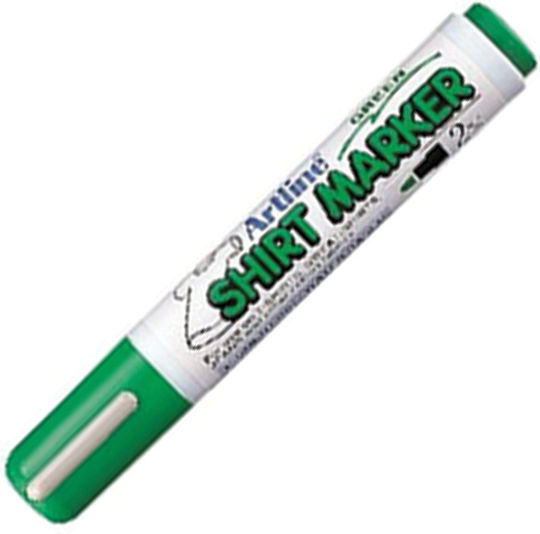 Artline Marker Grün Permanent Für Stoff