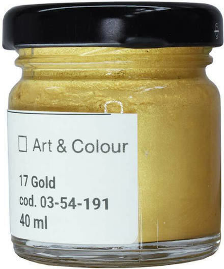 Ferrario Liquid Craft Paint Gold for Fabric 40ml