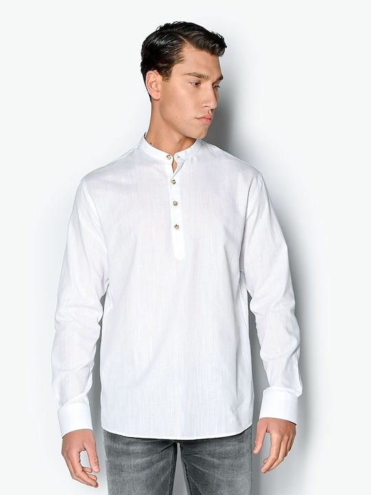 Brokers Jeans Long-sleeved Shirt White