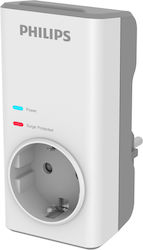 Philips Single Socket with Surge Protection