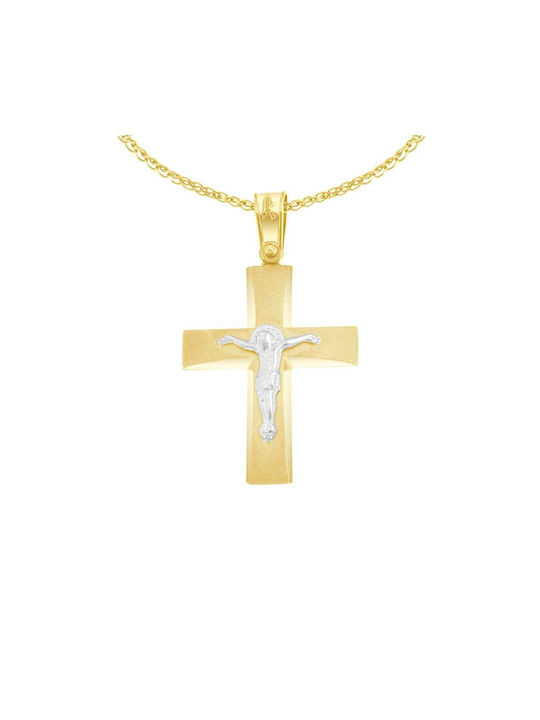 Eforo Χρυσός Σταυρός 14K