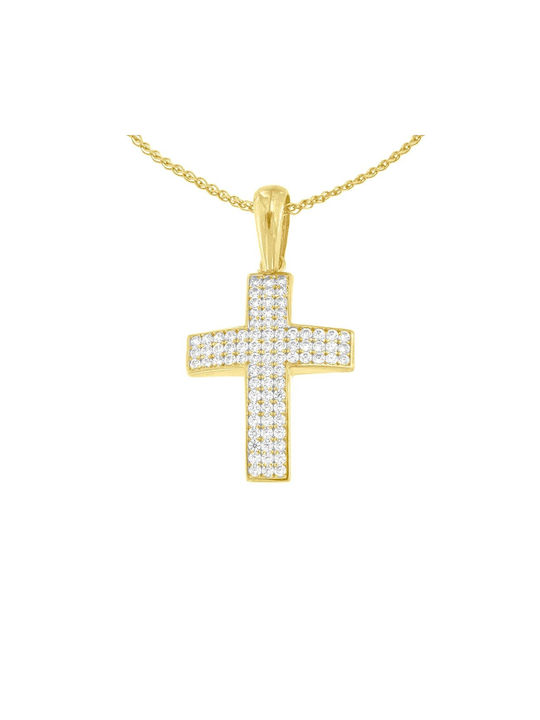 Eforo Femeiesc Aur Cruce 14K