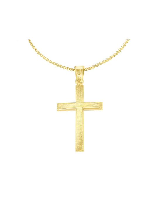 Eforo Χρυσός Σταυρός 14K