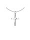 Eforo Women's White Gold Cross 14K