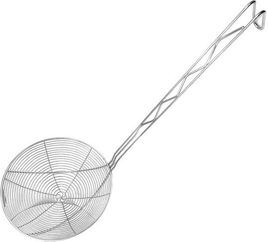 Gimetal Untiefe Servierlöffel Spinnensieb Rostfreier Stahl 17,5cm