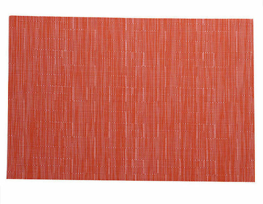 Plastic Placemat Orange 45x30cm