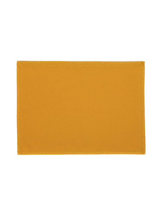 Winkler Σουπλά Υφασμάτινο Πορτοκαλί 45x33cm 4τμχ