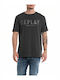 Replay Men's Short Sleeve T-shirt Black