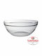 Duralex Lys Glass Salad Bowl Transparent 26x26x10cm 6 Pieces