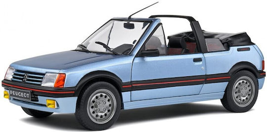 Solido Peugeot Modeling Figure Car Blue in Scale 1:18