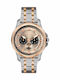 Quantum Herrenuhr Chronograph Batterie mit Metallarmband