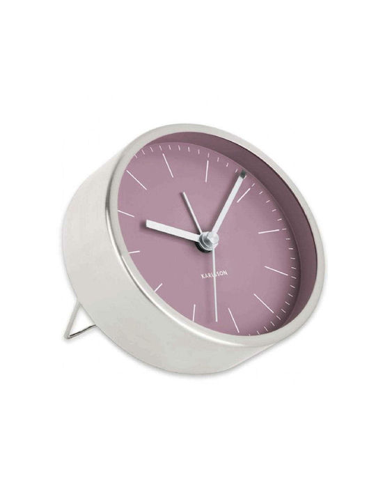 Karlsson Tabletop Clock with Alarm KA5715PU