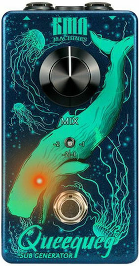 KMA Audio Machines Queequeg 2 Педал Ефект Октавър Електрическа китара и Електрически бас