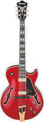 Ibanez GB10SEFM-SRR Electric Guitar Semiacoustic with Case Sapphire Red Ibanez GB10SEFM-SRR Electric Guitar Semiacoustic with Case Sapphire Red