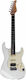 Mooer Chitară Electrică Stratocaster cu SSH Configurație Doze Albă