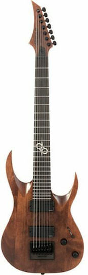 Solar Guitars Електрическа Китара Stratocaster с HH Конфигурация на Пикапите Aged Natural Matte