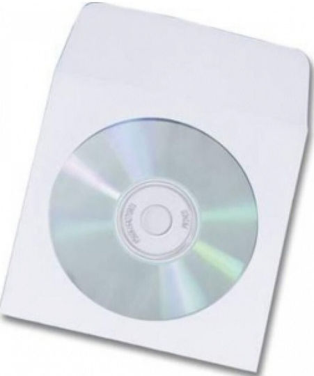 CD/DVD Sleeve White 100pcs