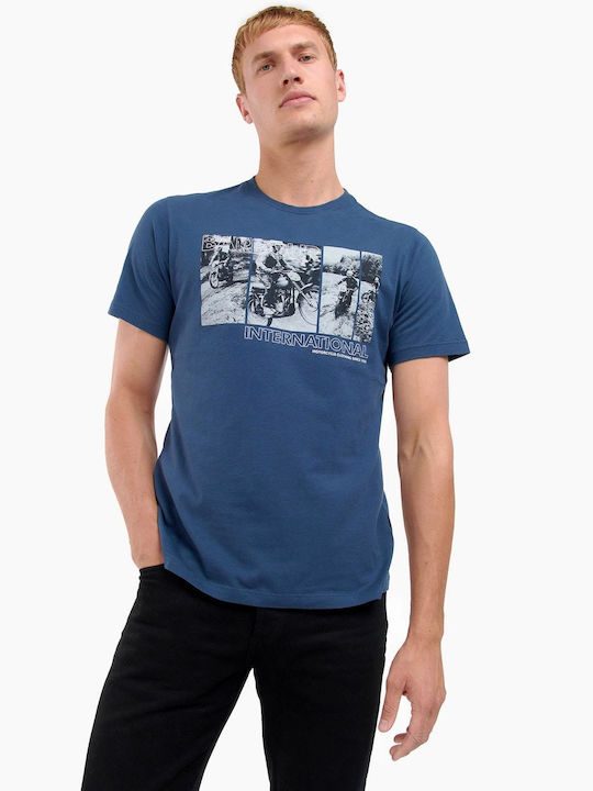 Barbour Men's Short Sleeve T-shirt Blue