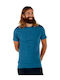T-shirt Πετρόλ