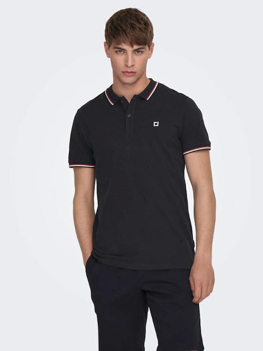 Only & Sons Polo Tricou Albastru marin
