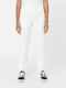 Phoenix Damen Stoff Capri Hose Weiß