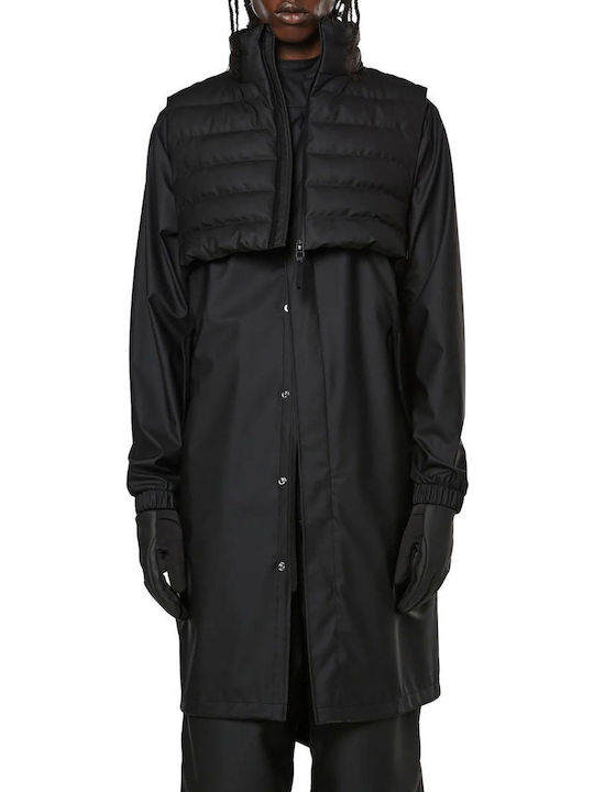 Trekker Women's Long Lifestyle Jacket for Winter Black