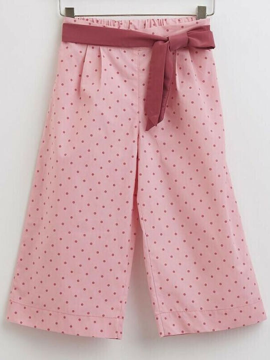 Yellowsub Kids' Fabric Pants Pink