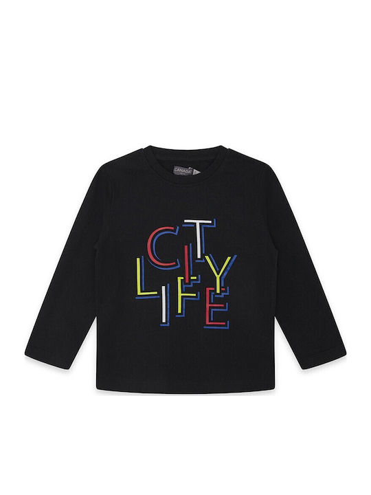Kids' Shirt Long Sleeve Black