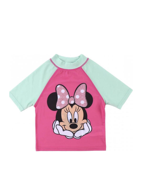 Cerda Minnie Mouse Παιδικό Μαγιό Μπλούζα Φούξια