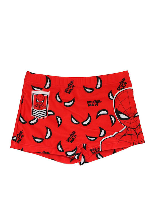 Marvel Costum de baie pentru copii Pantaloni scurți de înot Roșu