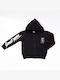 Trax Boys Sweatshirt with Zipper Black