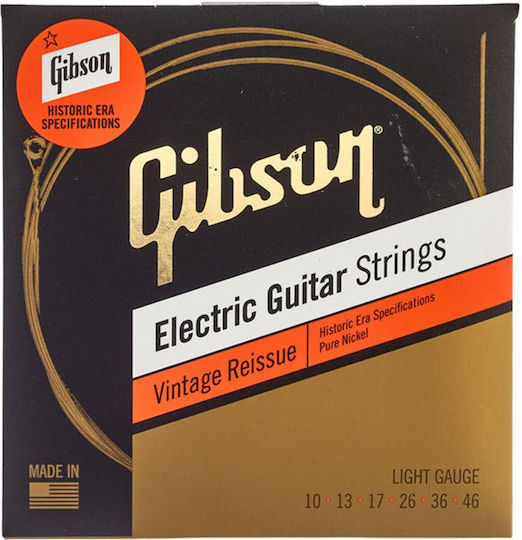 Gibson Set Strings 10 - 46 For Electric Guitar