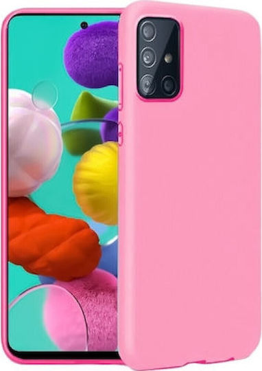 Matt 1,2 mm Back Cover Silicone 1.2mm Pink (Realme 7)