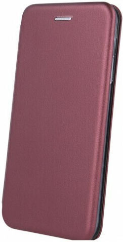 Smart Diva Книга Изкуствена кожа Бордо (Galaxy S22 5G)