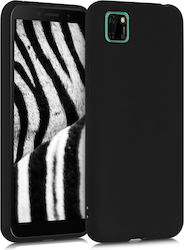 Silicone Back Cover Black (Huawei Y5p)