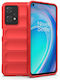 Magic Shield Back Cover Σιλικόνης Κόκκινο (Realme 9 / 9 Pro+)