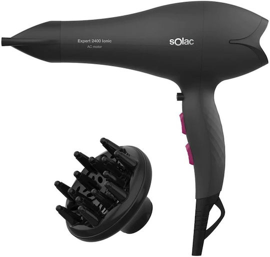 Solac Πιστολάκι Μαλλιών με Φυσούνα 2400W