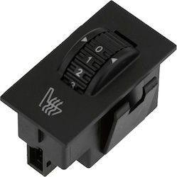 NTY Car Seats Switch for Peugeot 207 Black