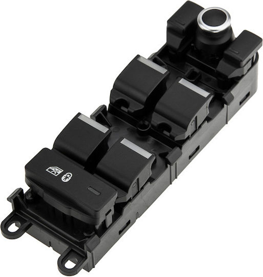 NTY Διακόπτης Παραθύρων Αυτοκινήτου για Land Rover Range Rover / Range Rover Sport Μαύρο